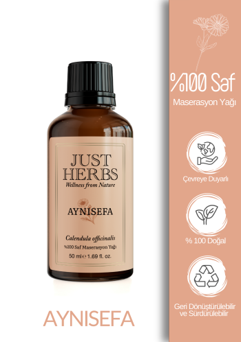 Aynısefa Yağı 50 ml %100 Saf Ve Doğal Calendula Officinalis Oil - Görsel 1
