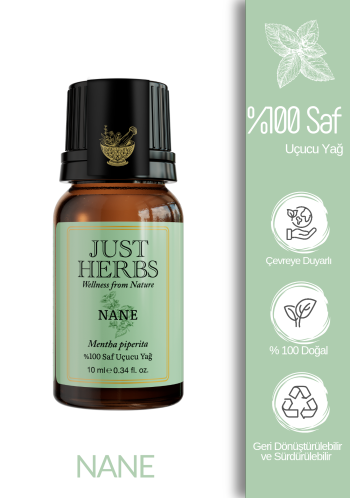 Nane Yağı 10 ml %100 Saf Ve Doğal Mentha Piperita Oil - Görsel 1